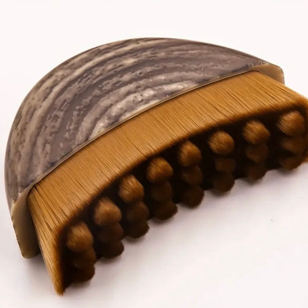 Lymph Contour Facial Brown and Tan Brush